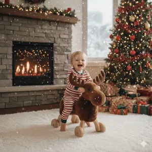 A 3-in-1 convertible ride-on toy that grows with the child, making it a high-value Christmas gift for Canadian families.