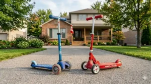 Child safety helmets and pads for Micro Mini and Radio Flyer riders in Canada.