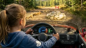 Size and weight capacity guide for the fastest 12V ride on car for kids, measuring in kg and lbs for Canadian parents.