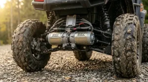 Dual motor system of 24V electric UTV for kids / Système à double moteur pour VUT électrique 24V