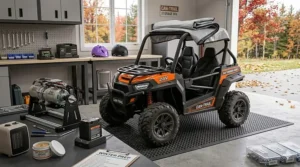 Tips for storing 24V electric UTV for winter / Conseils de remisage hivernal du VUT électrique 24V