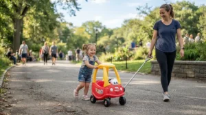 Shop for a push car with handle online featuring a removable handle for Calgary families.